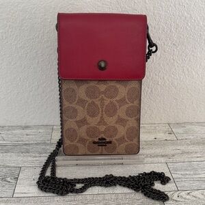 Coach Snap Phone Crossbody Bag